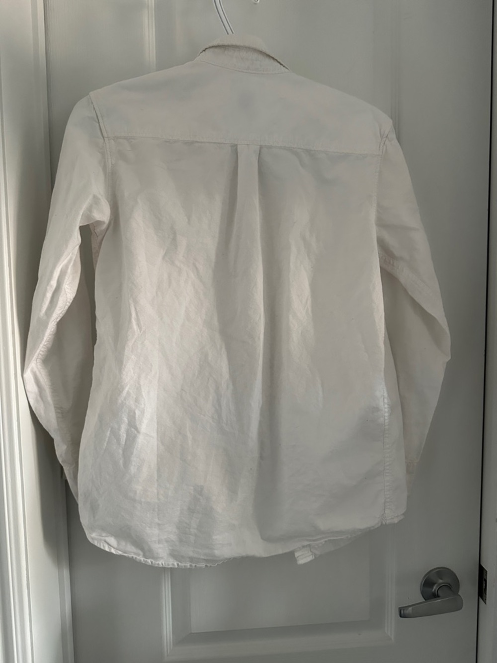 Old Navy White Button-Down Shirt, 100% Cotton Youth Size Extra Large 14-16 - Picture 6 of 6